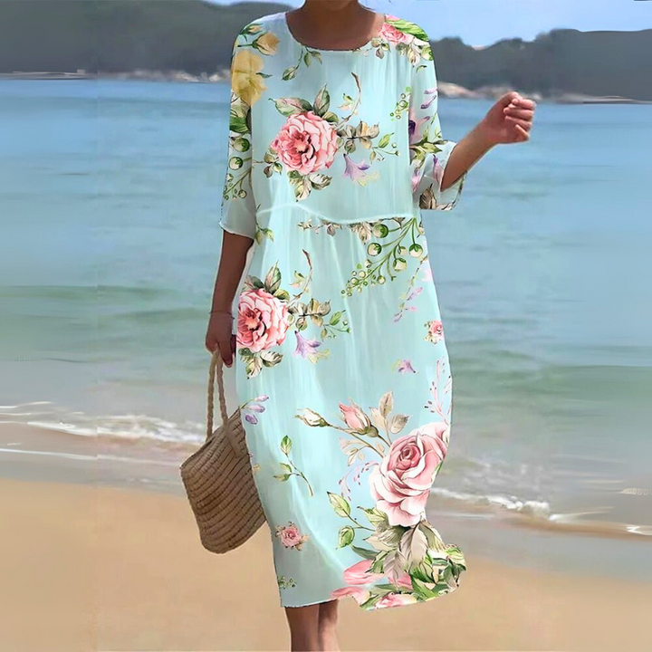 Laurita | Handgenähtes Premium-Sommerkleid