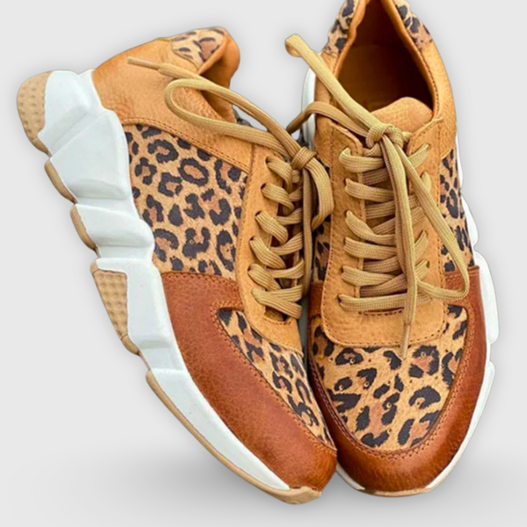 Noelia | Bequeme Leoparden-Sneaker