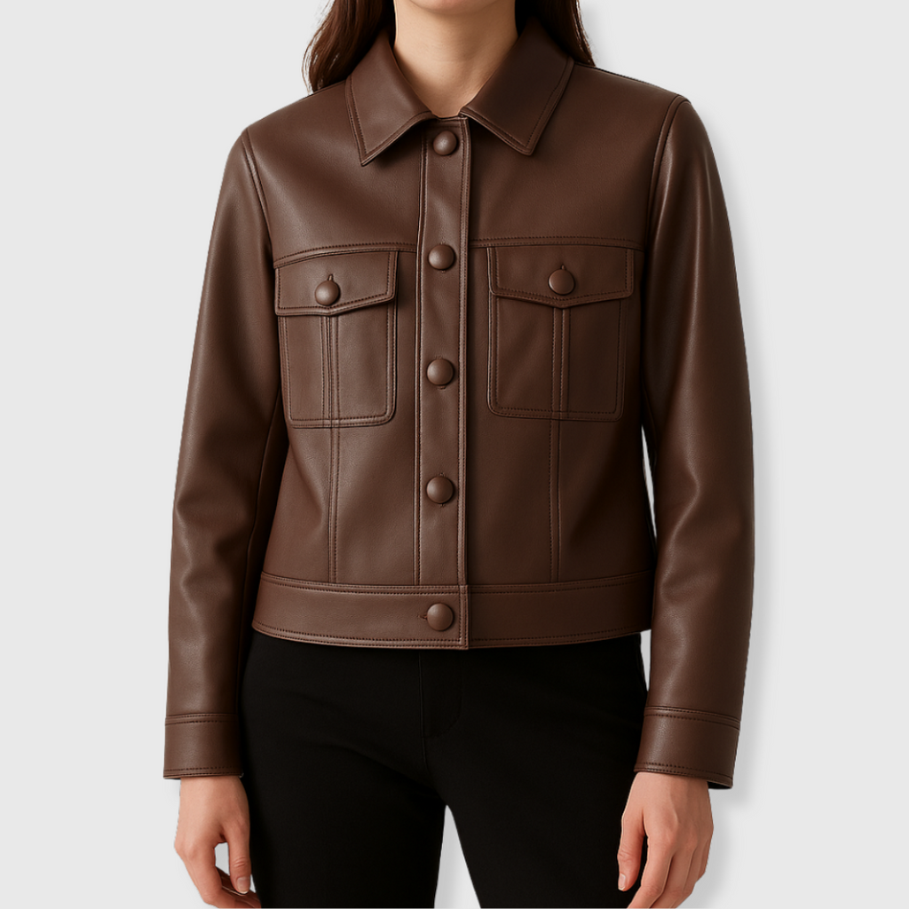 Patrizia | Zeitlose Lederjacke