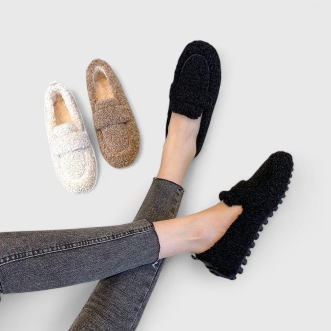 Liliana | Softweiche Sherpa-Loafer