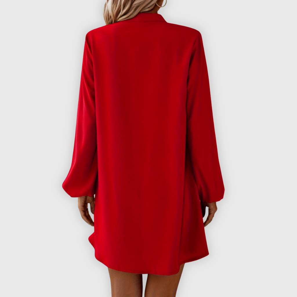 Yailin | Handgefertigte Maxi-Bluse im Kleid-Look