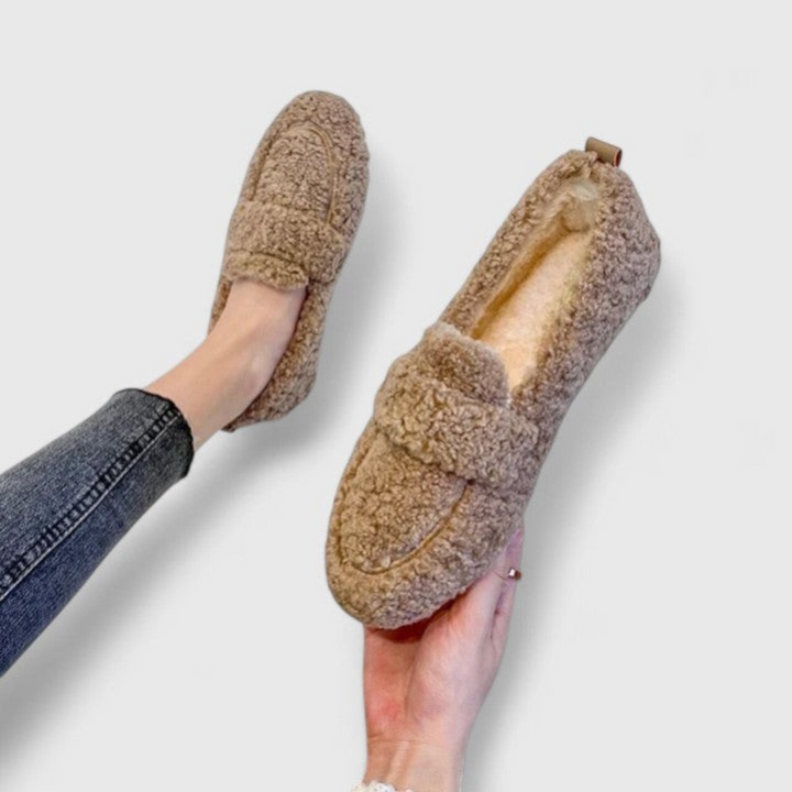 Liliana | Softweiche Sherpa-Loafer