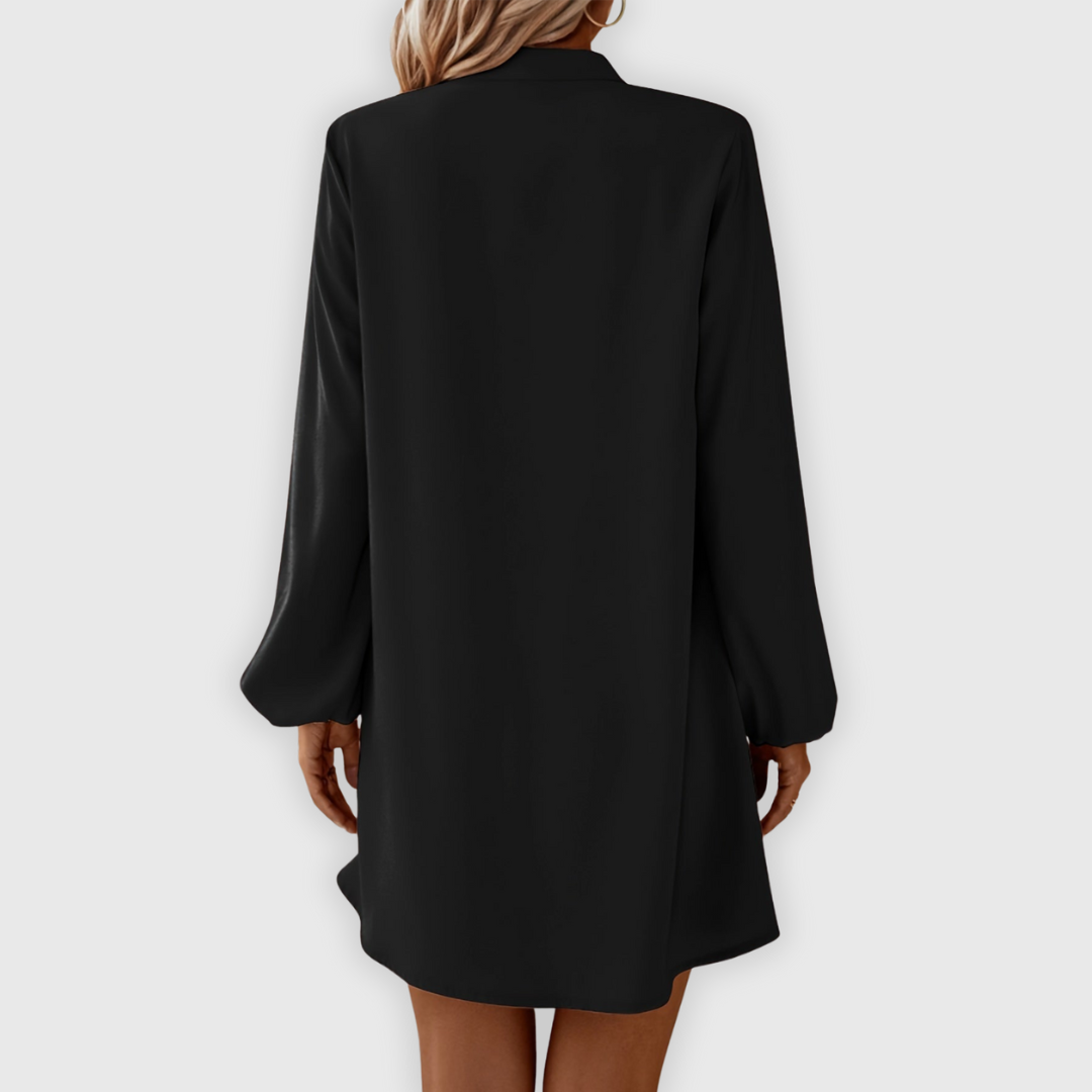 Yailin | Handgefertigte Maxi-Bluse im Kleid-Look