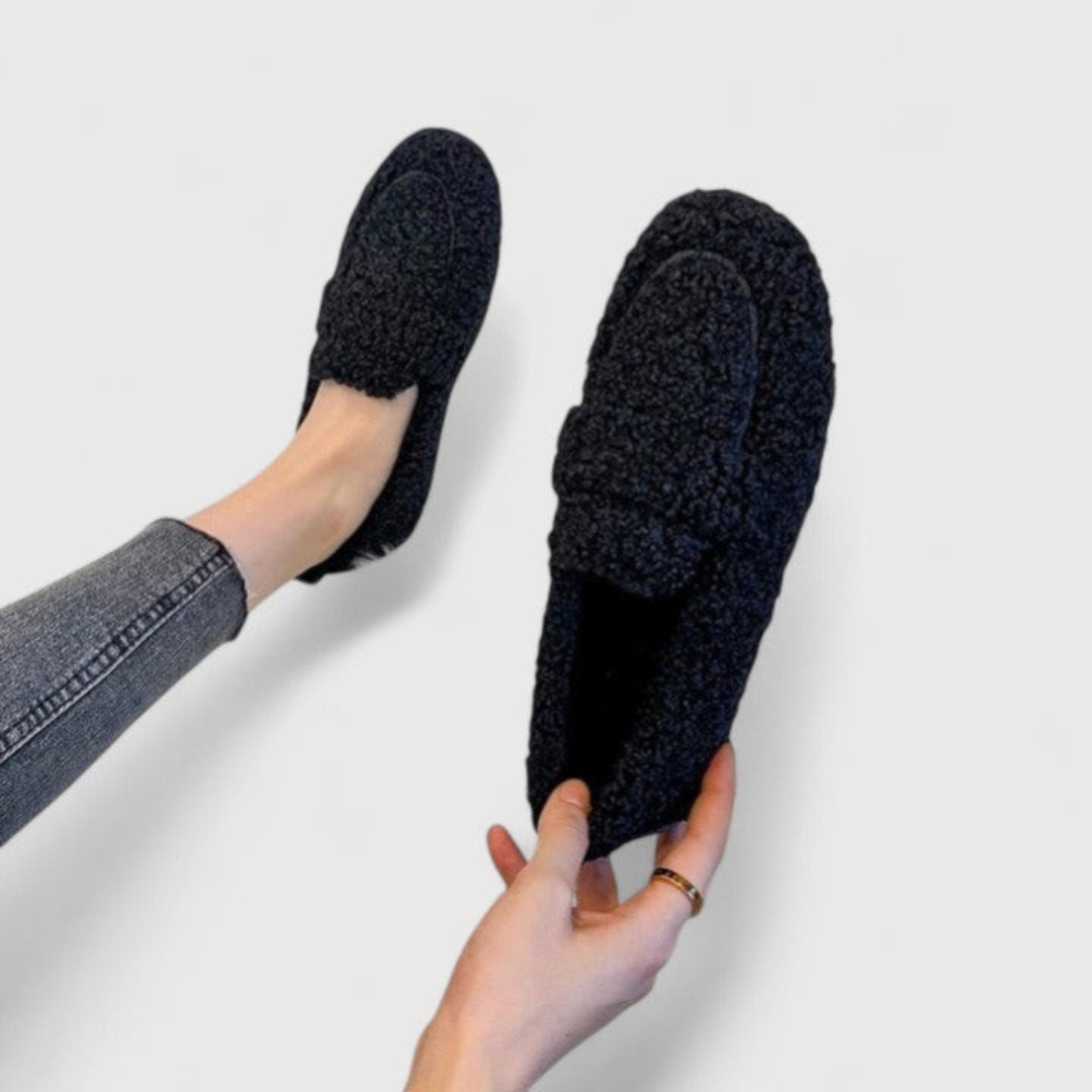 Liliana | Softweiche Sherpa-Loafer