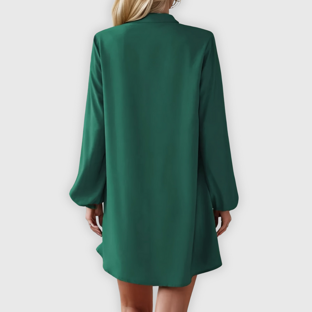 Yailin | Handgefertigte Maxi-Bluse im Kleid-Look