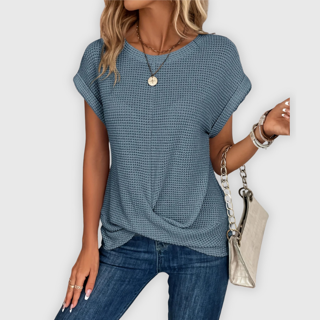 Monia | Handgefertigtes Oberteil mit Twist-Design