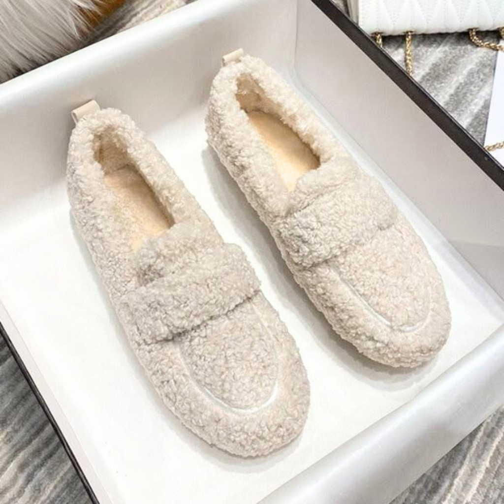 Liliana | Softweiche Sherpa-Loafer