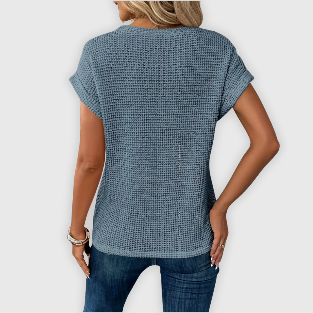 Monia | Handgefertigtes Oberteil mit Twist-Design