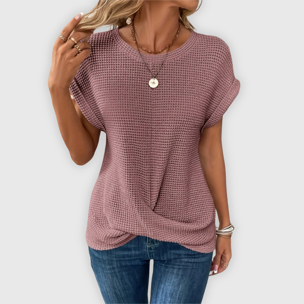 Monia | Handgefertigtes Oberteil mit Twist-Design