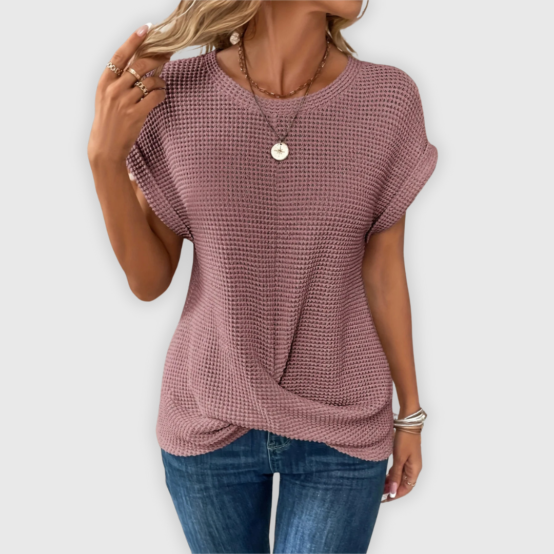 Monia | Handgefertigtes Oberteil mit Twist-Design