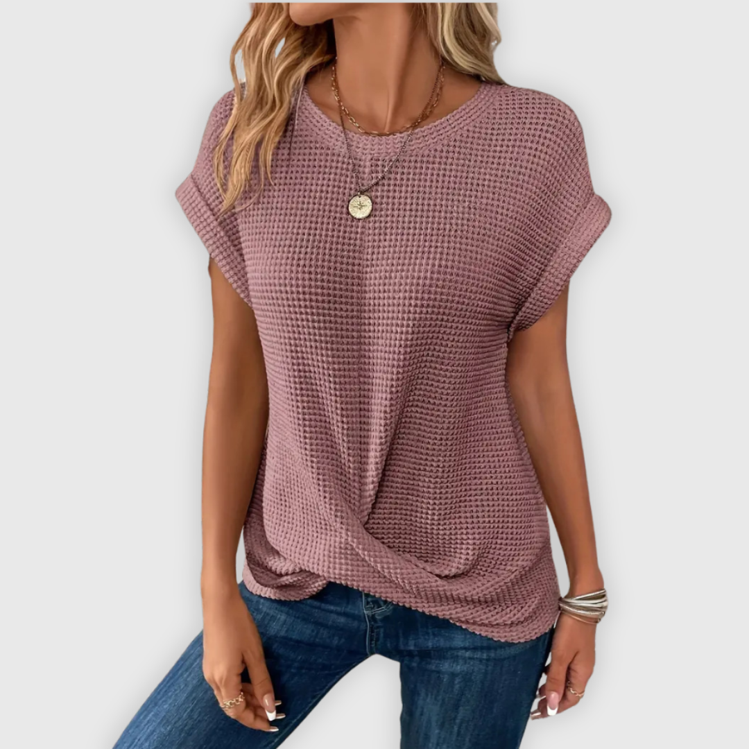 Monia | Handgefertigtes Oberteil mit Twist-Design