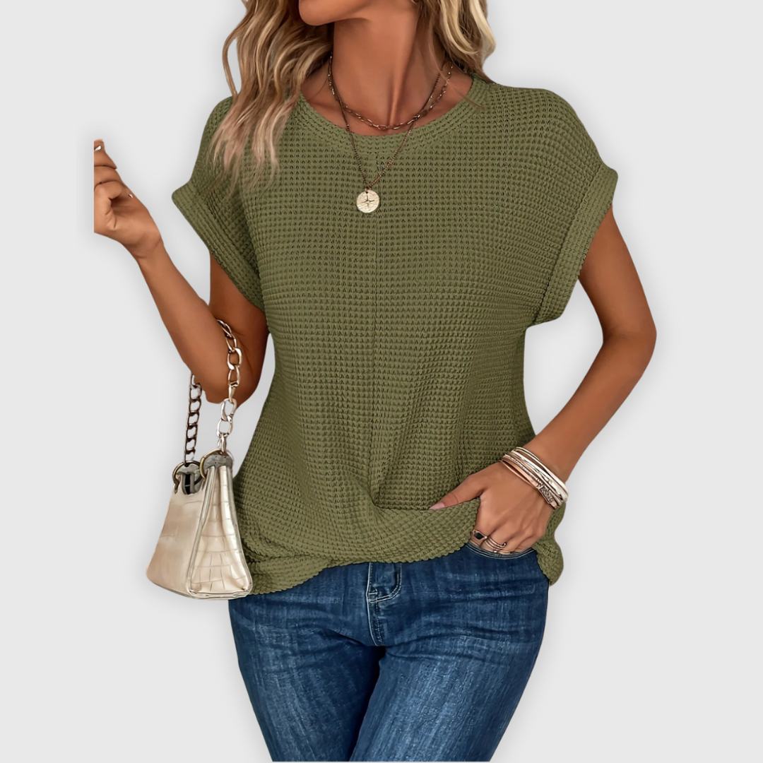 Monia | Handgefertigtes Oberteil mit Twist-Design