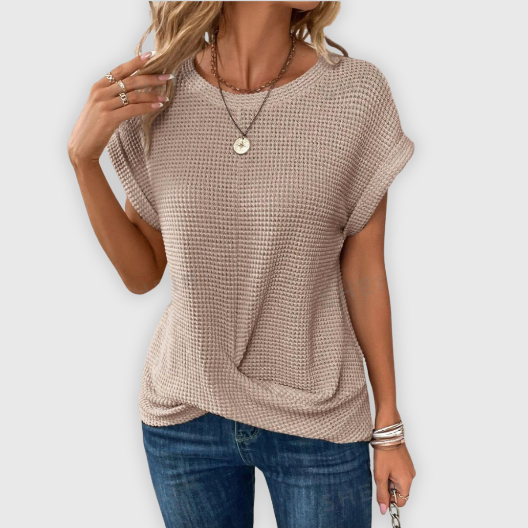 Monia | Handgefertigtes Oberteil mit Twist-Design