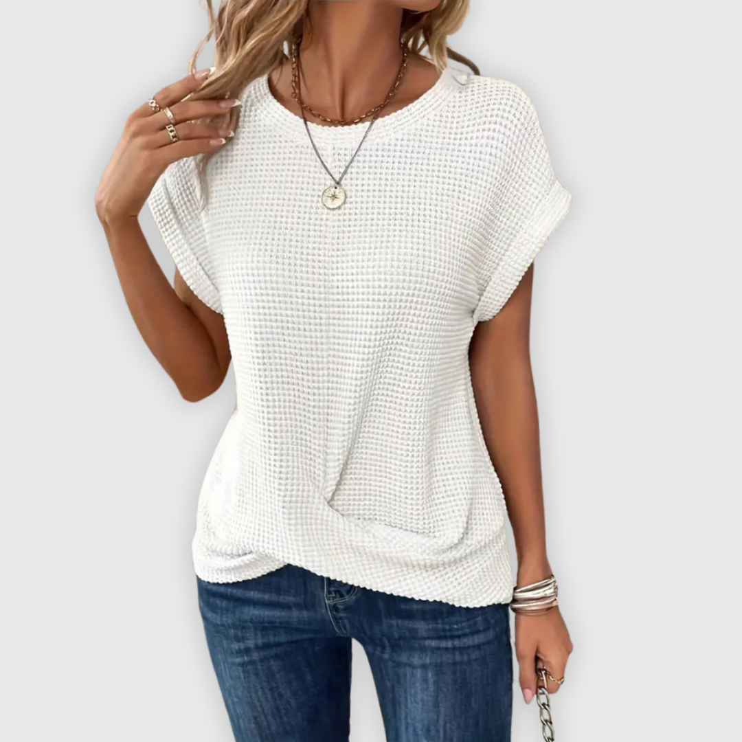 Monia | Handgefertigtes Oberteil mit Twist-Design