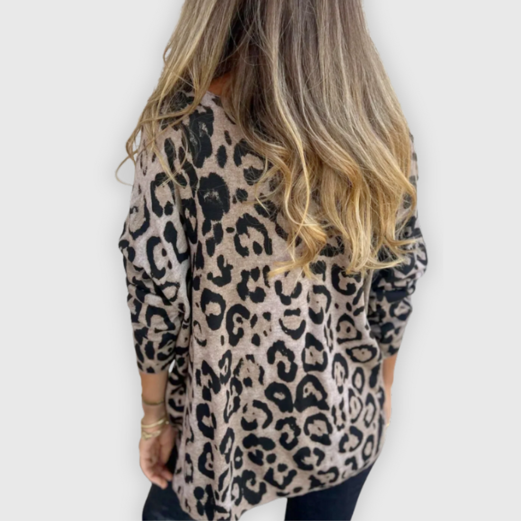 Selva | Leopardenmuster-Pullover