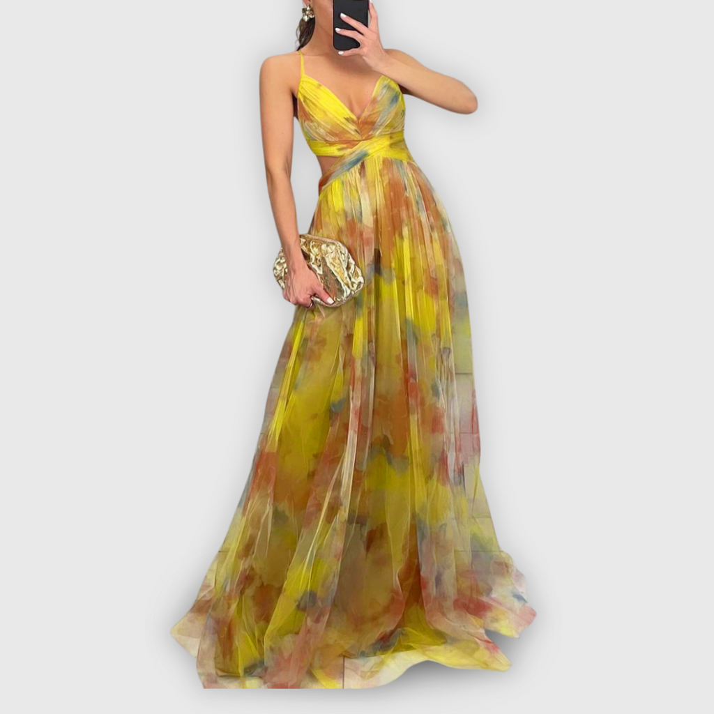 Dora | Premium Maxikleid Handgefertigt