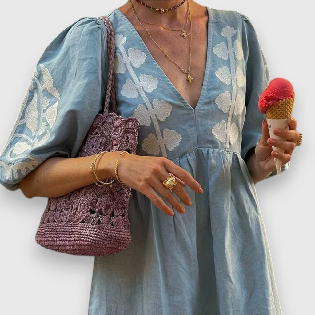 Reina | Printkleid mit stilvoller Ausstrahlung