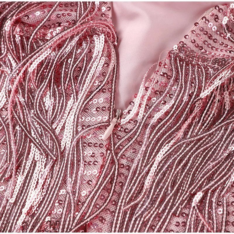 Viviana | Handgenähtes Premium-Federkleid