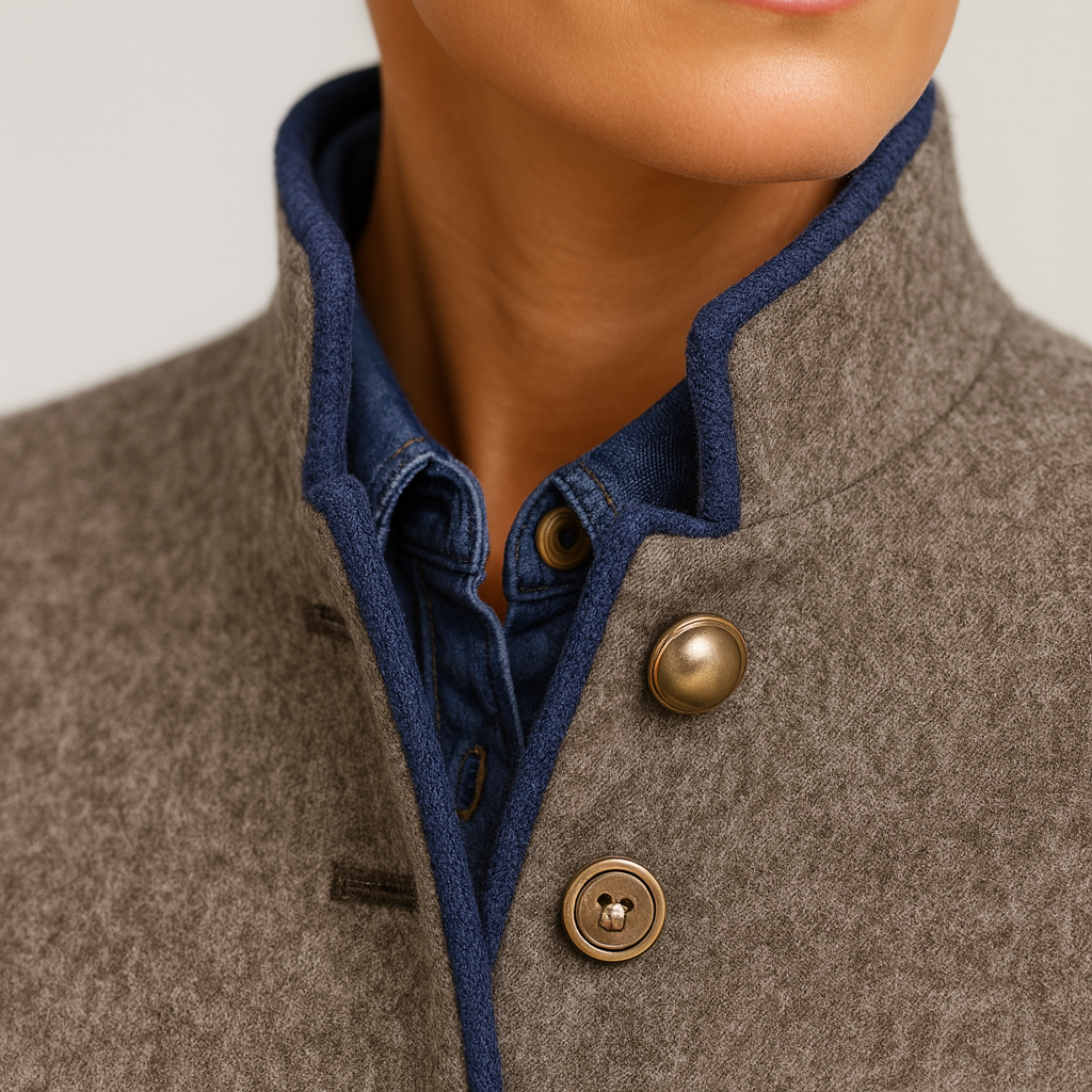 Sara | Elegante Kurzjacke mit Taschen