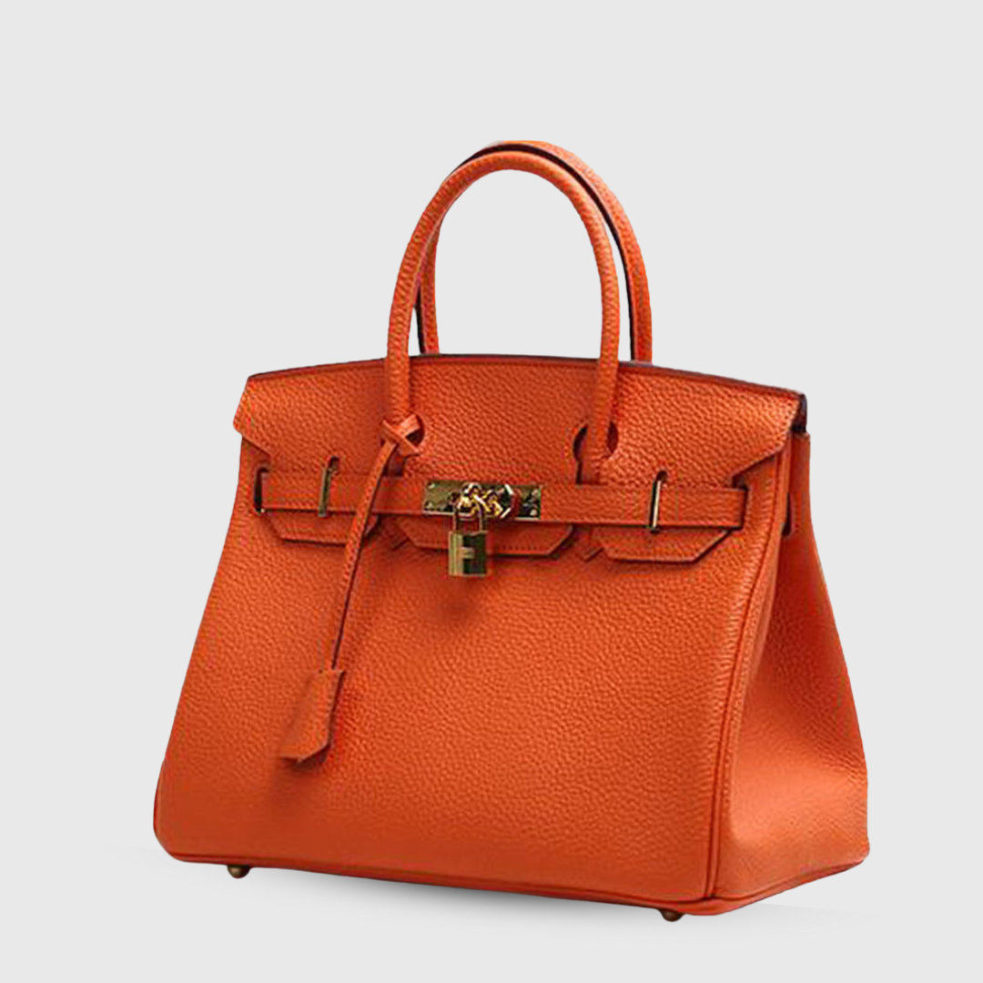 Verona | Handgefertigte Handtasche mit goldenen Details