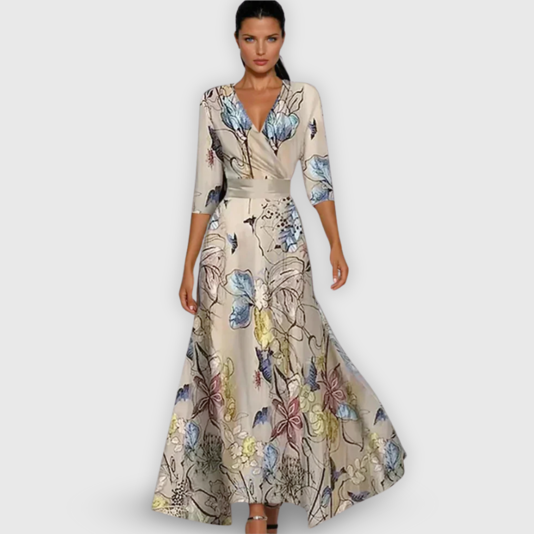 Zara | Stilvoller Wickelrock mit Blumenmuster