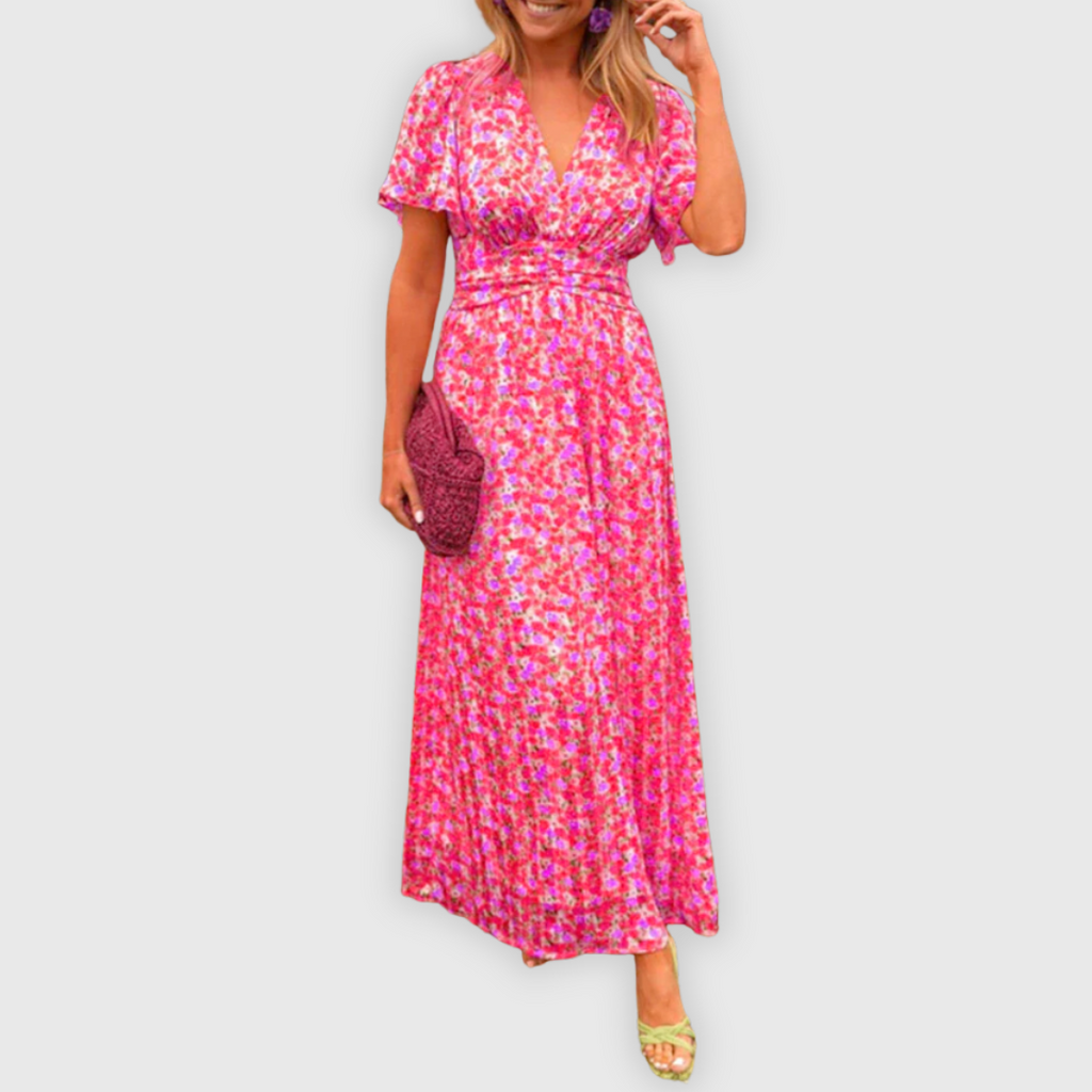 Adele | Sommerkleid mit V-Ausschnitt