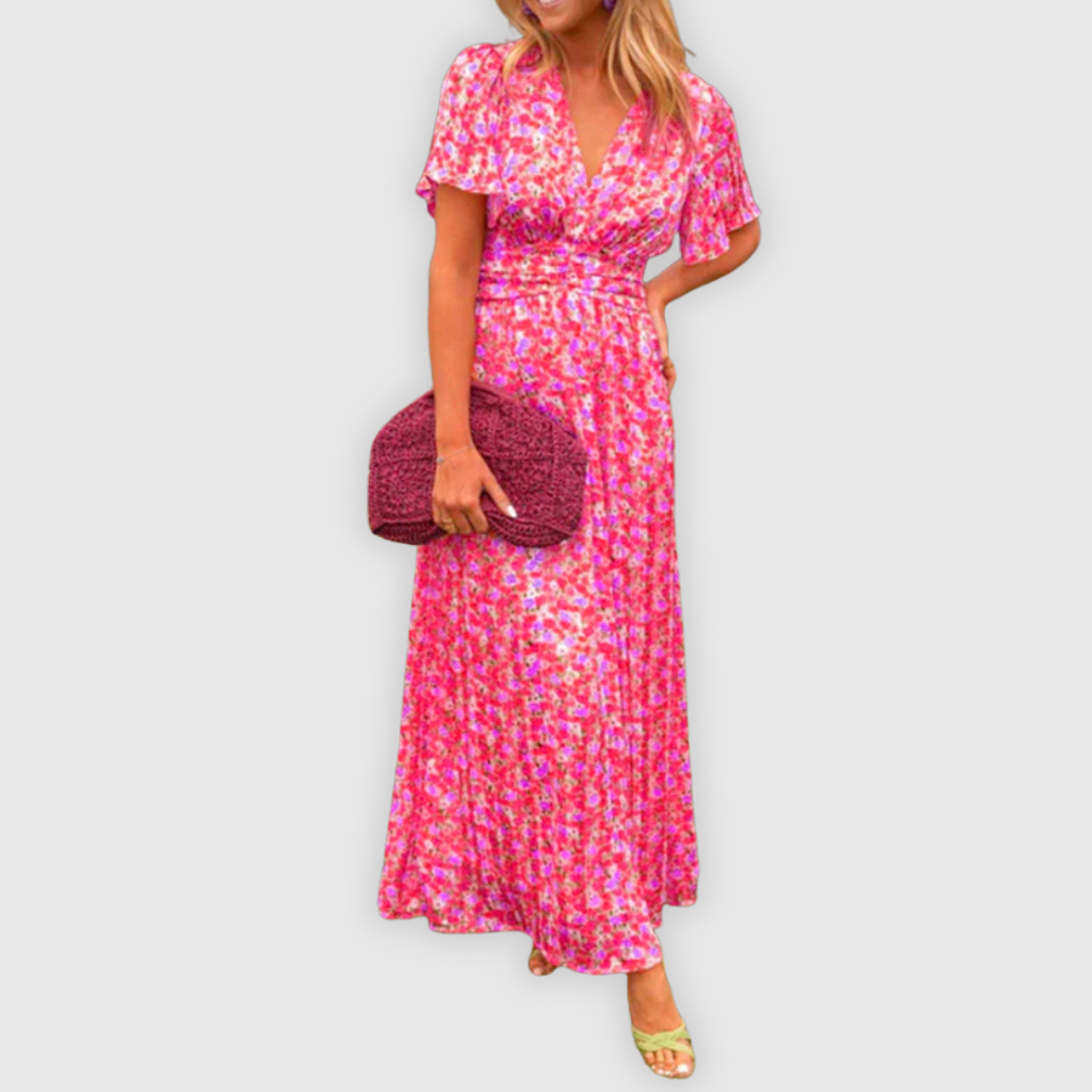 Adele | Sommerkleid mit V-Ausschnitt