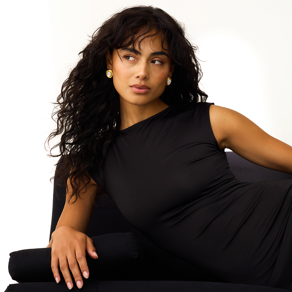 Giselle Perlenohrringe | Gold