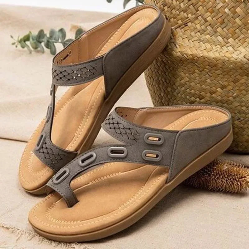 Damen Zehentrenner-Sandalen | Komfortable Sommerschuhe