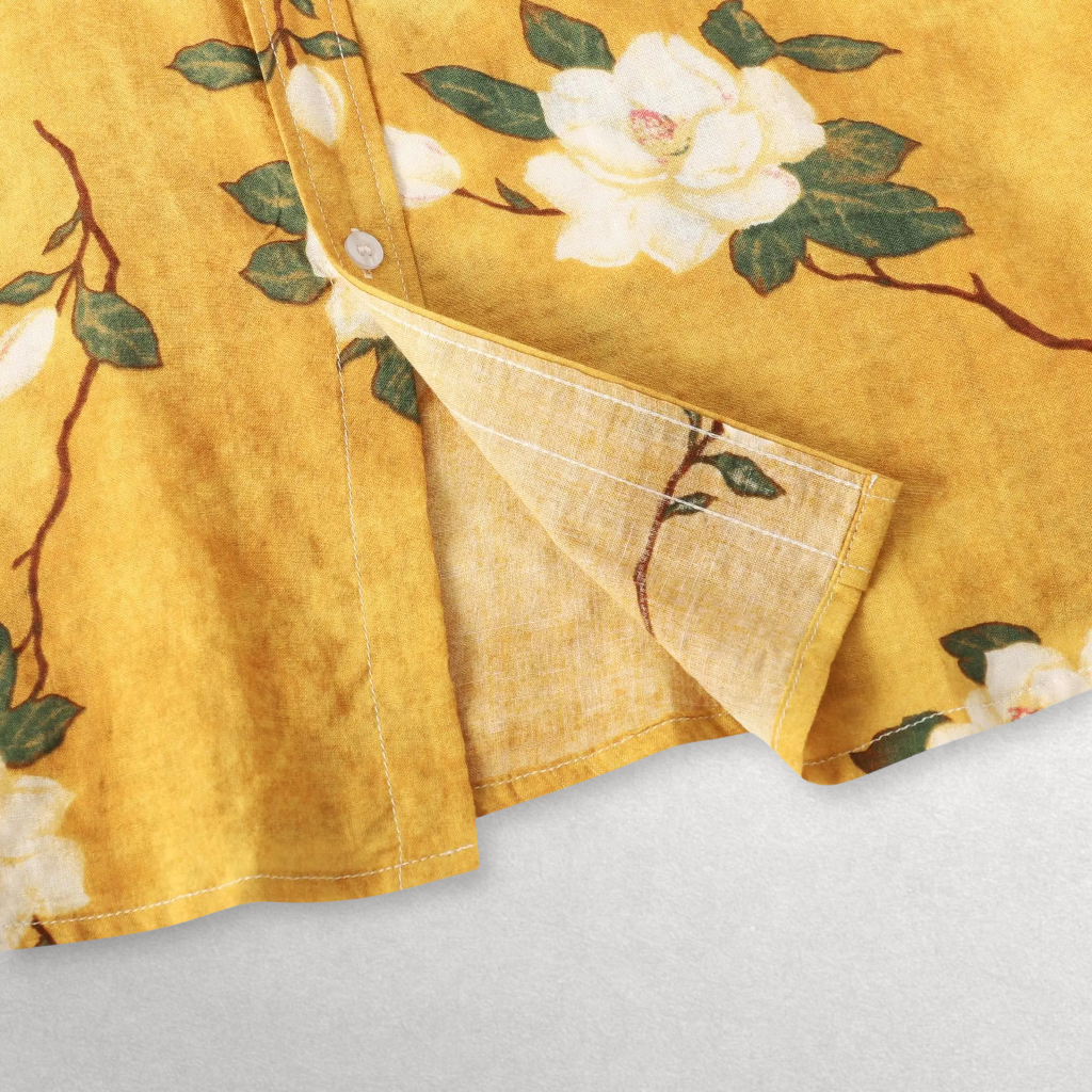 Island Time Short-Sleeve Button-Up Shirt