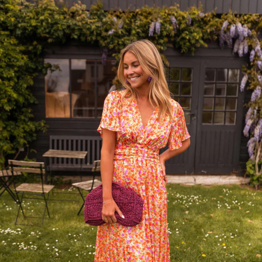 Adele | Sommerkleid mit V-Ausschnitt