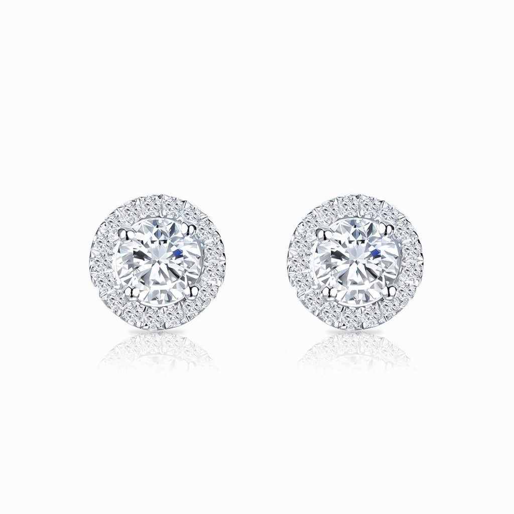 Belle Dame Ohrringe | Weißgold