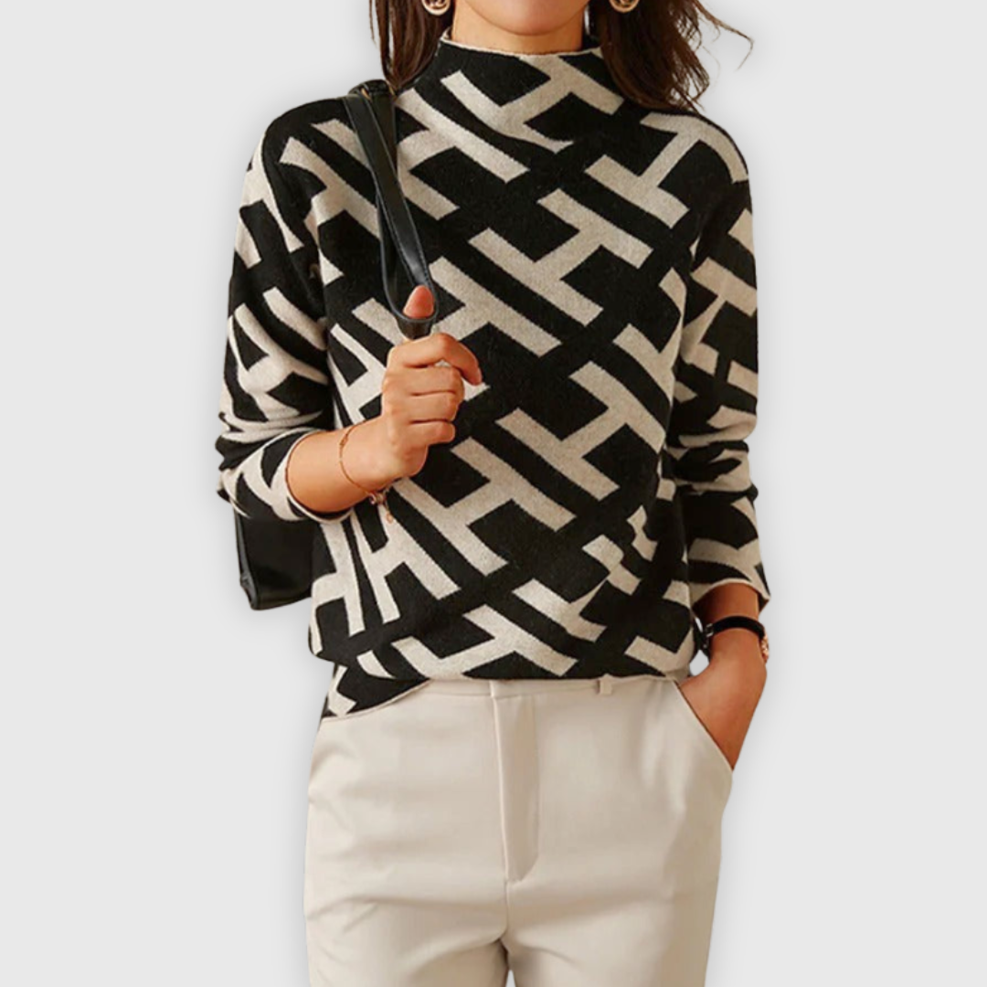 Jessy | Eleganter Rollkragenpullover