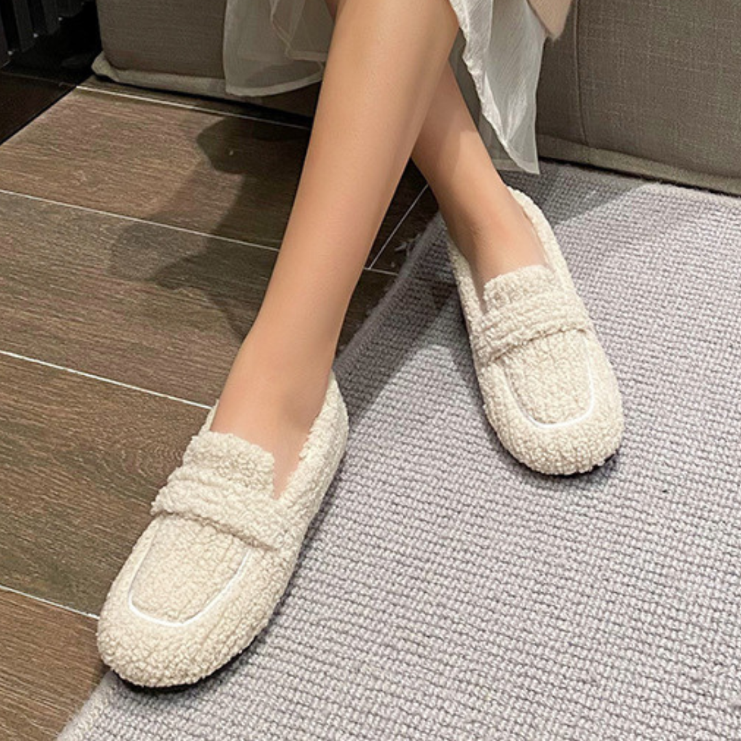 Liliana | Softweiche Sherpa-Loafer