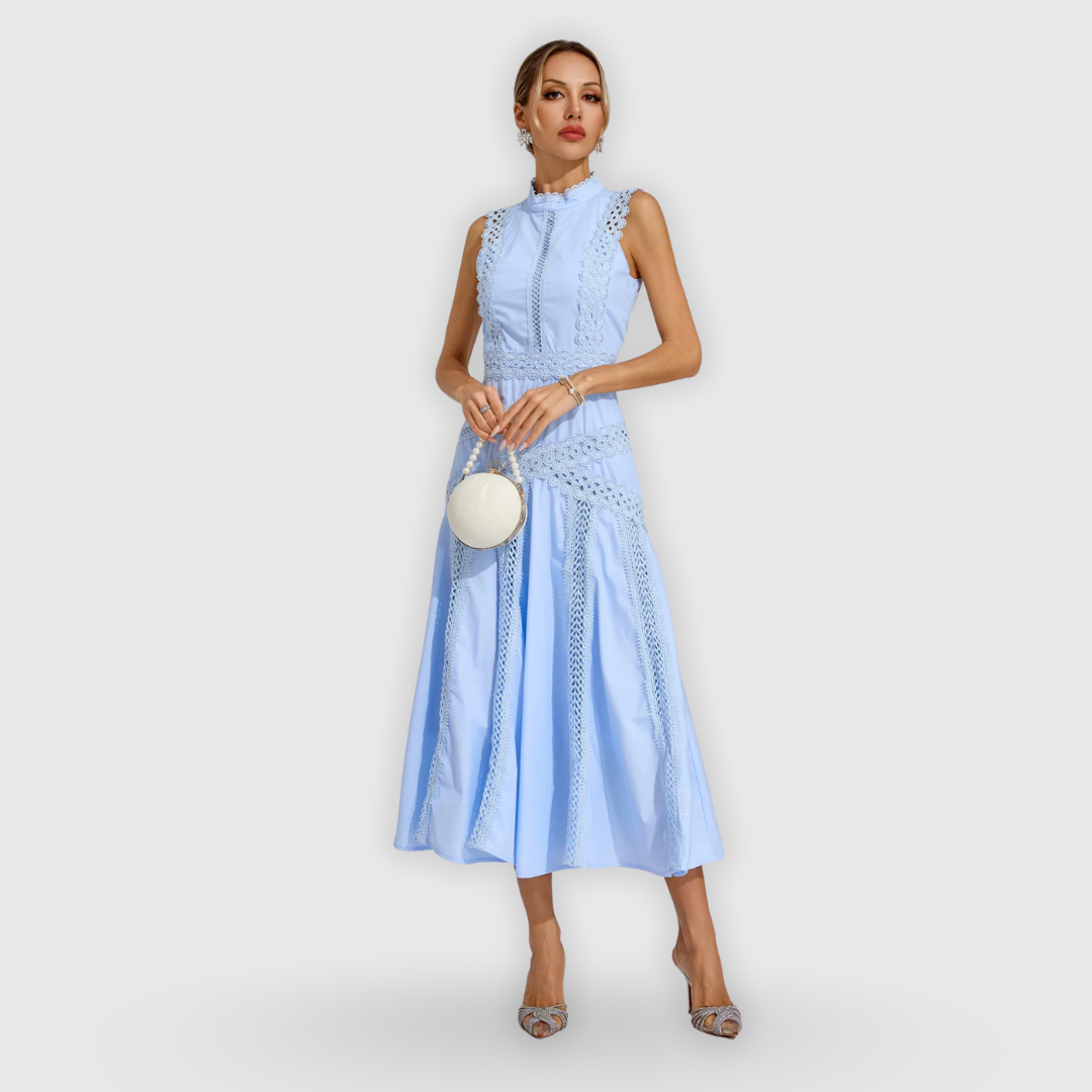 Amanda | Handgefertigtes Premium-Spitzenkleid