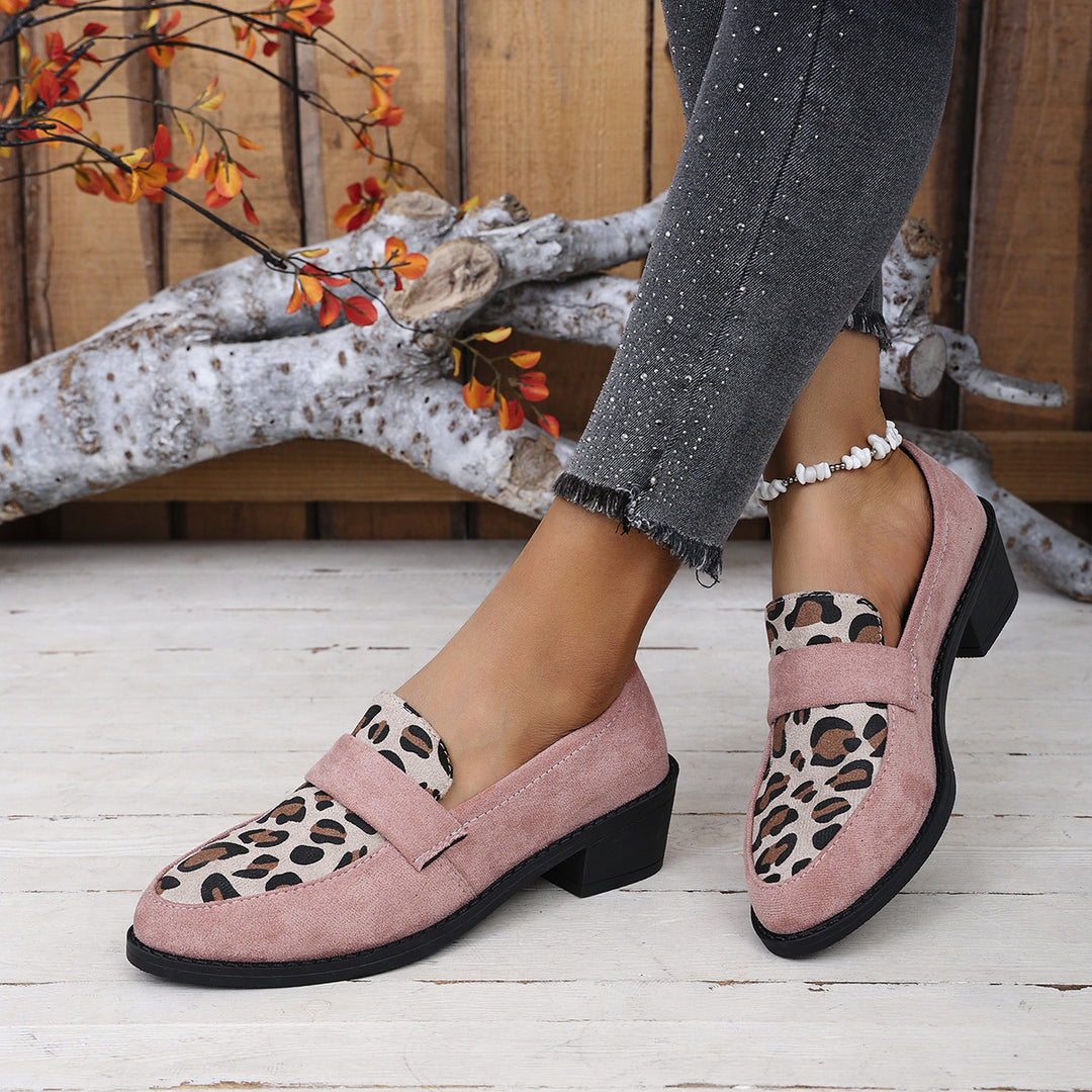 Raffaella | Handgefertigte Premium-Loafer im Animal-Look