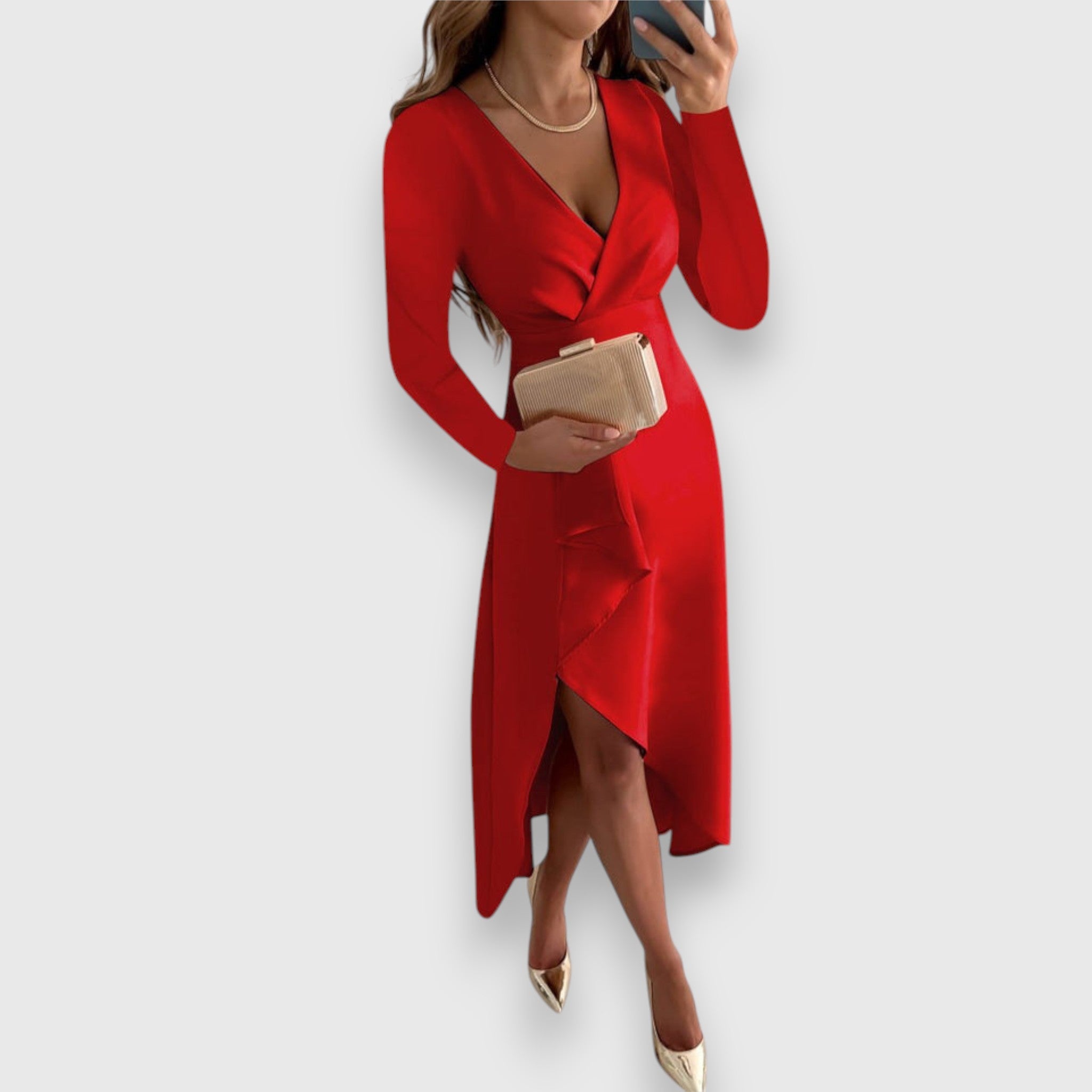 Romina | Luftiges Wickelkleid für jeden Tag