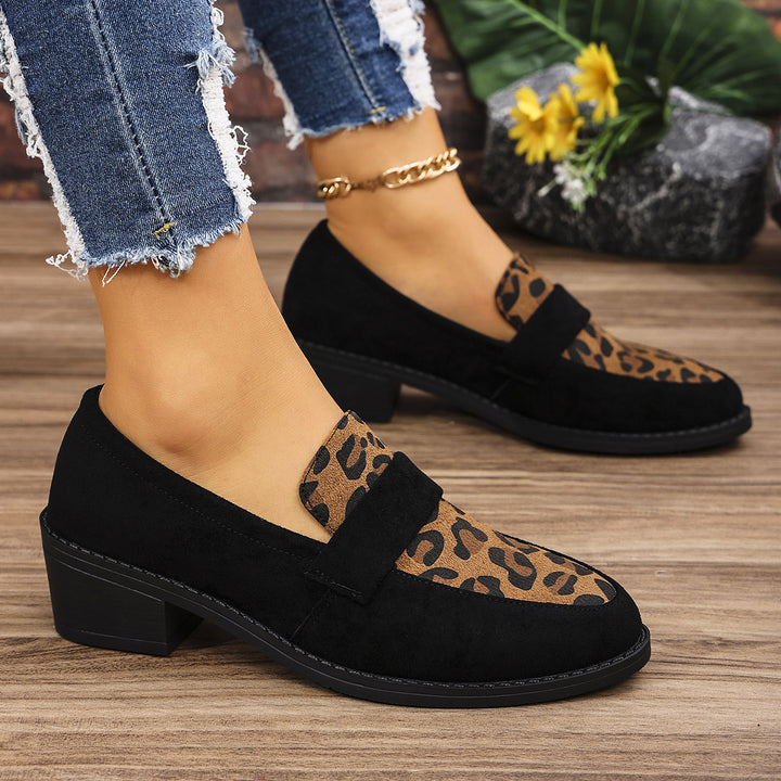 Raffaella | Handgefertigte Premium-Loafer im Animal-Look