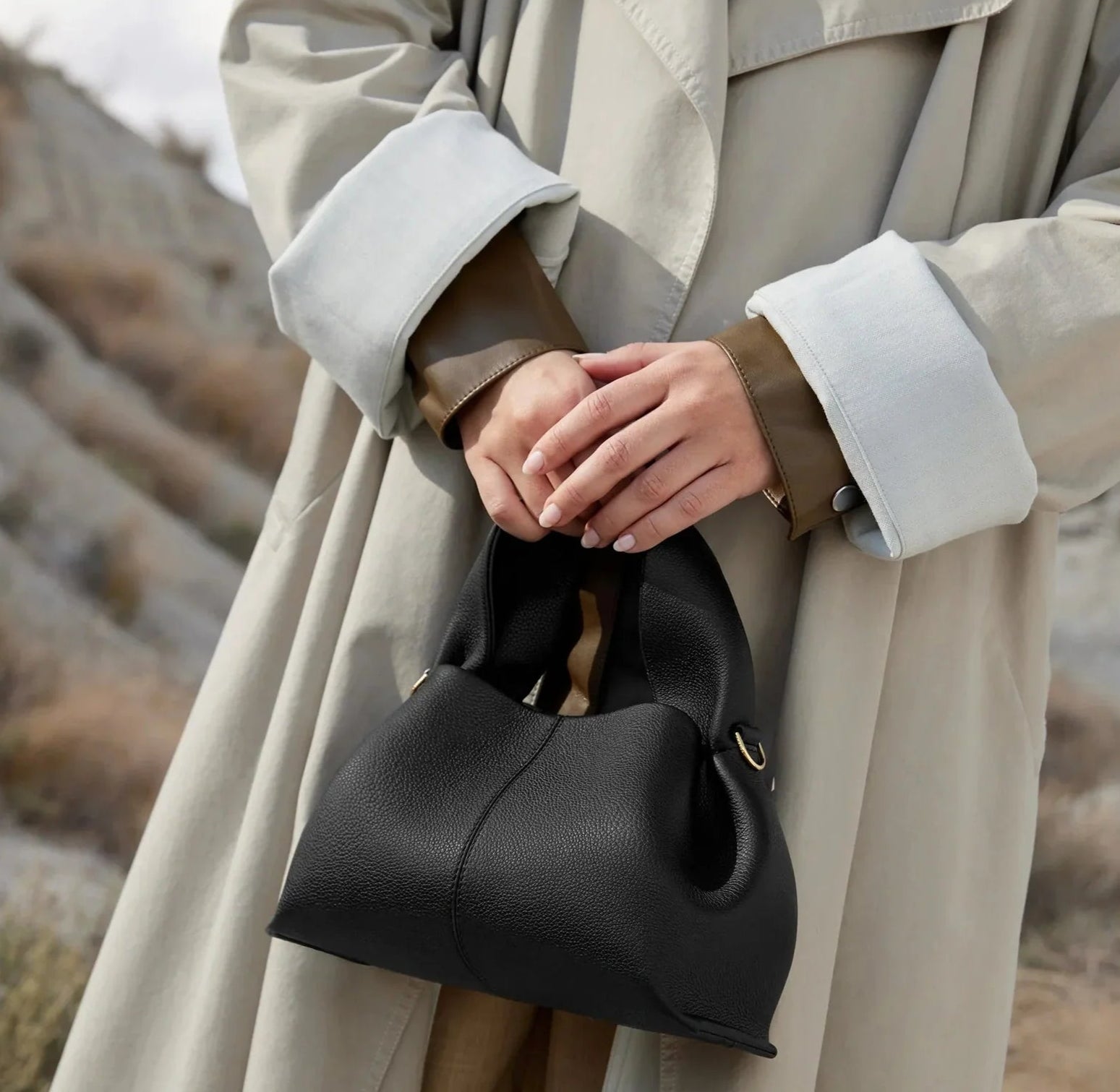 Siena | Kompakte und elegante handgefertigte Clutch