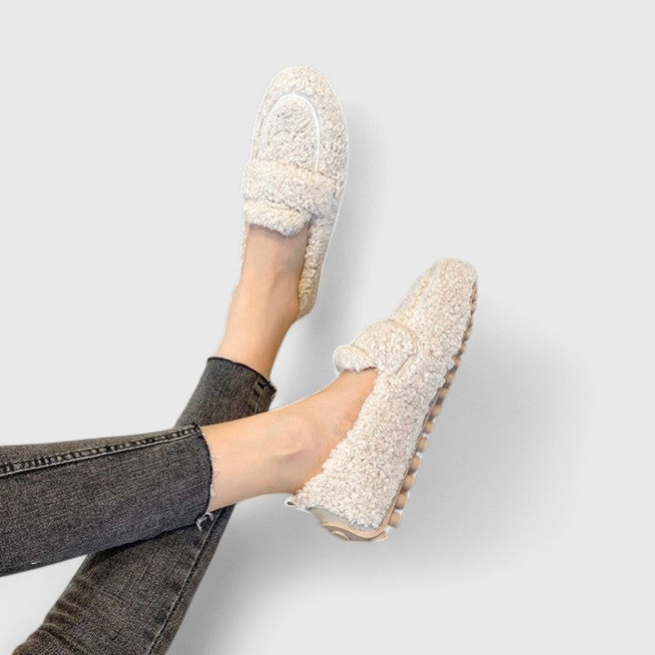 Liliana | Softweiche Sherpa-Loafer