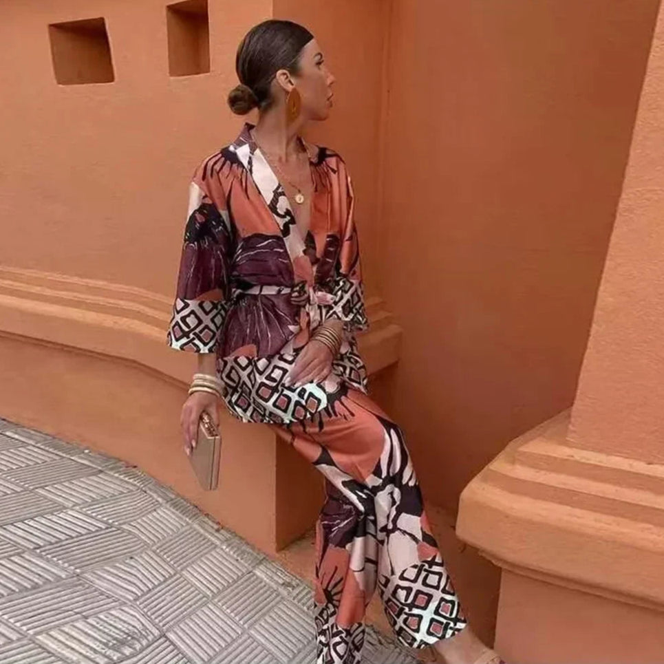 Claudia | Handgefertigtes Premium-Zweiteiler-Set