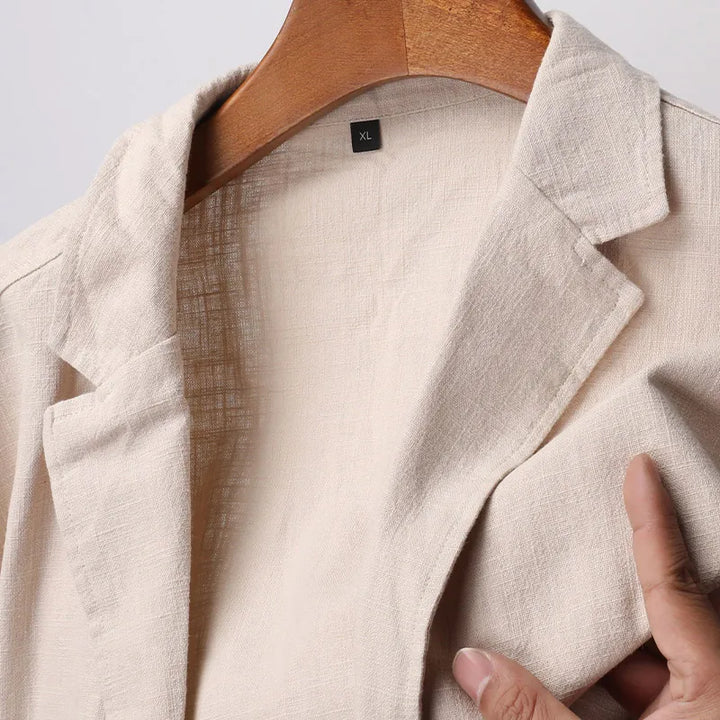 Lightweight Linen Blend Blazer