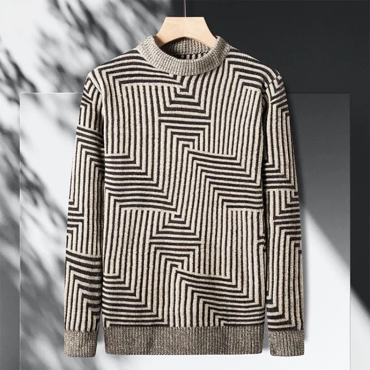 Andor Geo-Pattern Sweater
