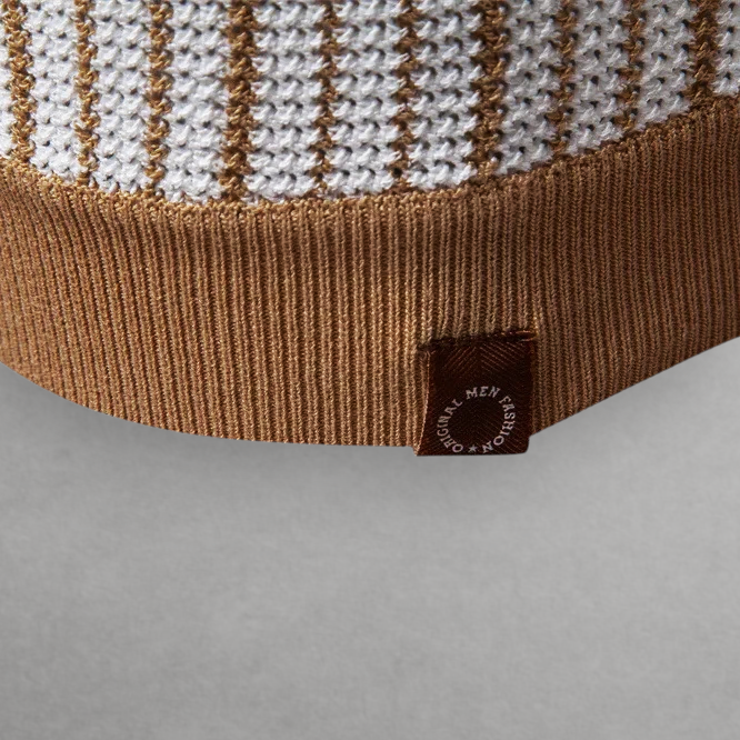 Sandro Classic Stripe Knit Polo