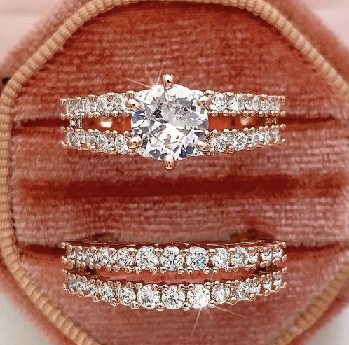 Ewiger Glanz Ring-Set