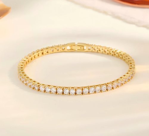 Moissanite Tennis-Armband