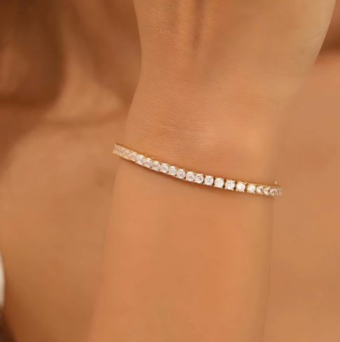 Moissanite Tennis-Armband
