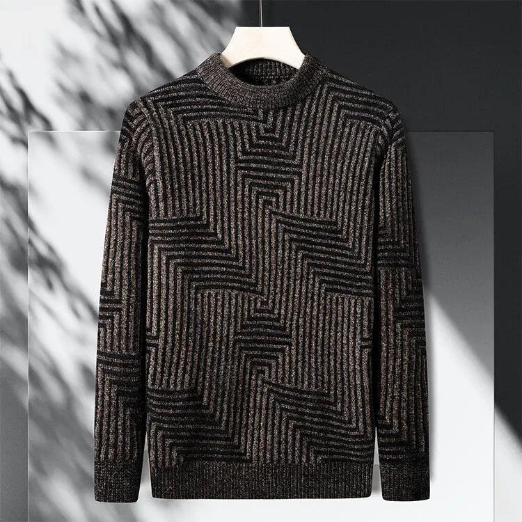 Andor Geo-Pattern Sweater