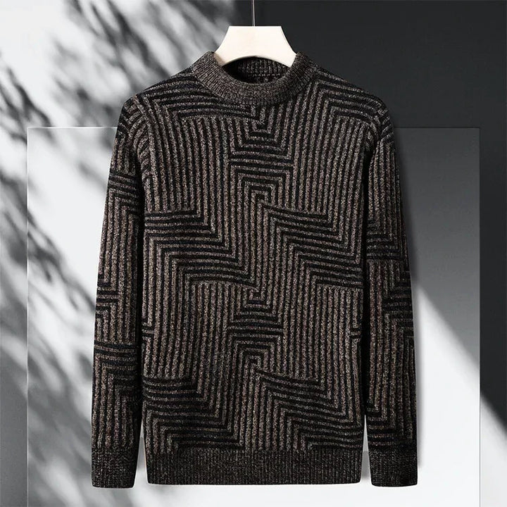Andor Geo-Pattern Sweater