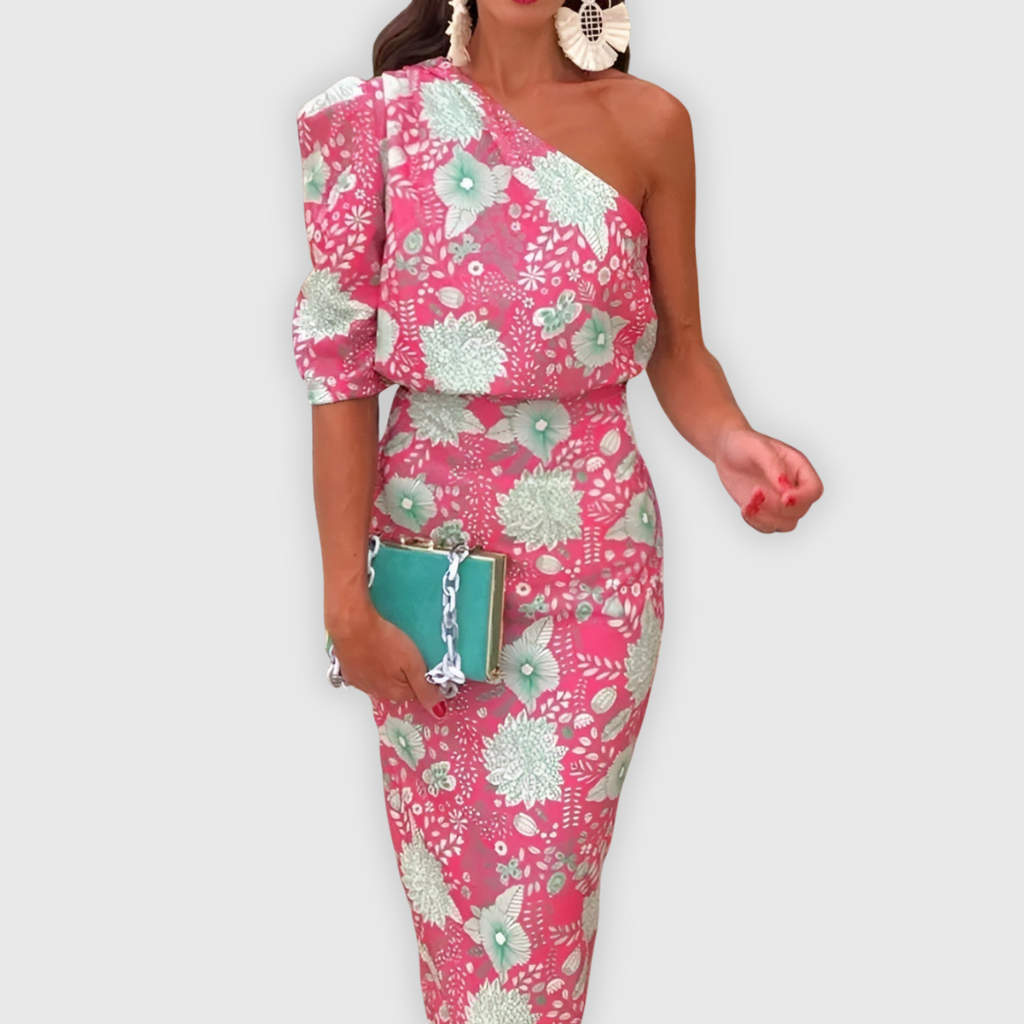 Emilia | Elegantes Kleid mit einer Schulter